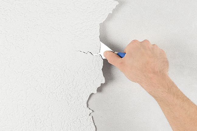 Enjoei da textura e quero deixar a parede lisinha! É possível? O que ...